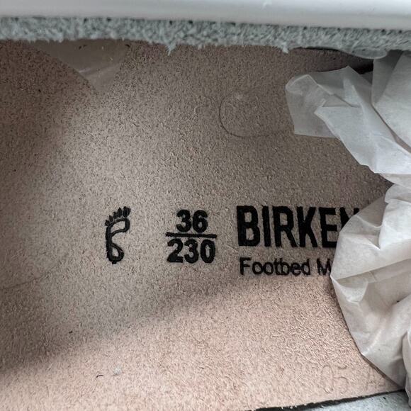 Birkenstock Tennessee Patent Leather Loafer Regular Fit Women's 5/EU 36 NWB FLAW - Picture 9 of 10